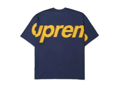 Supreme Intarsia S/S Top "Navy"