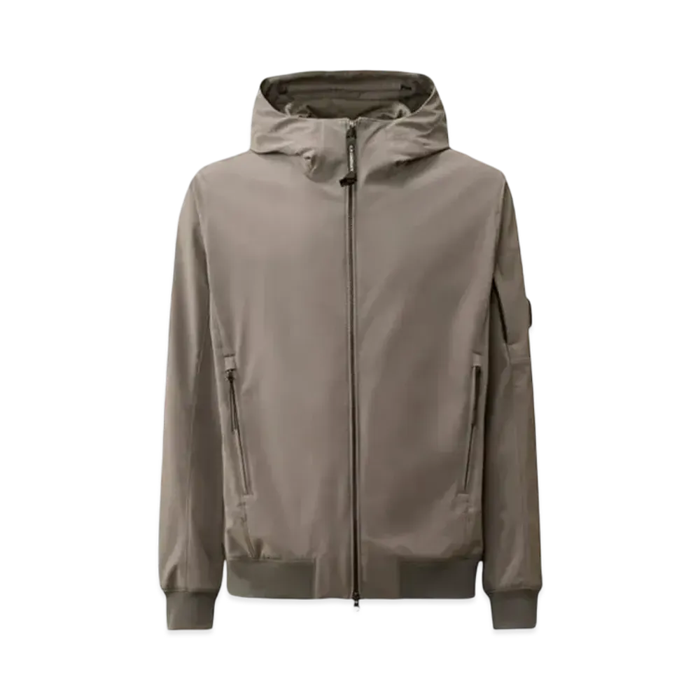 C.P. Company Shell-R Hooded Jacket "Smoked Pearl Grey"