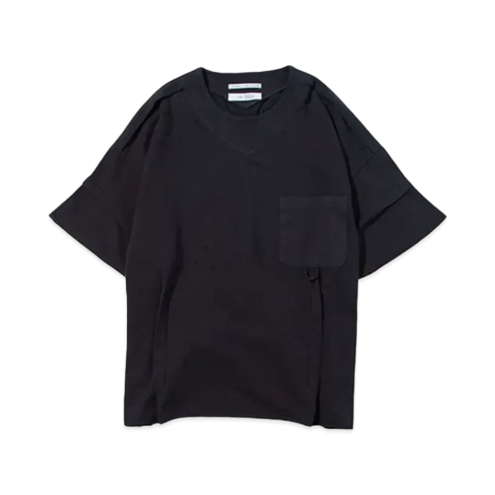 F/CE RE FRENCH TERRY RIB TEE "Charcoal"