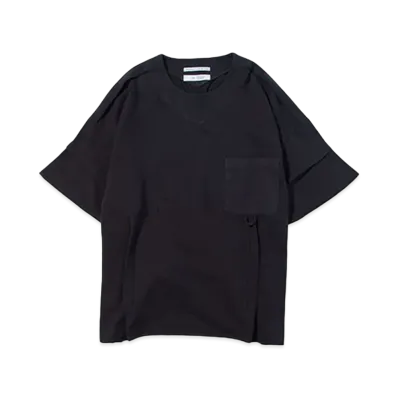 F/CE RE FRENCH TERRY RIB TEE "Charcoal"