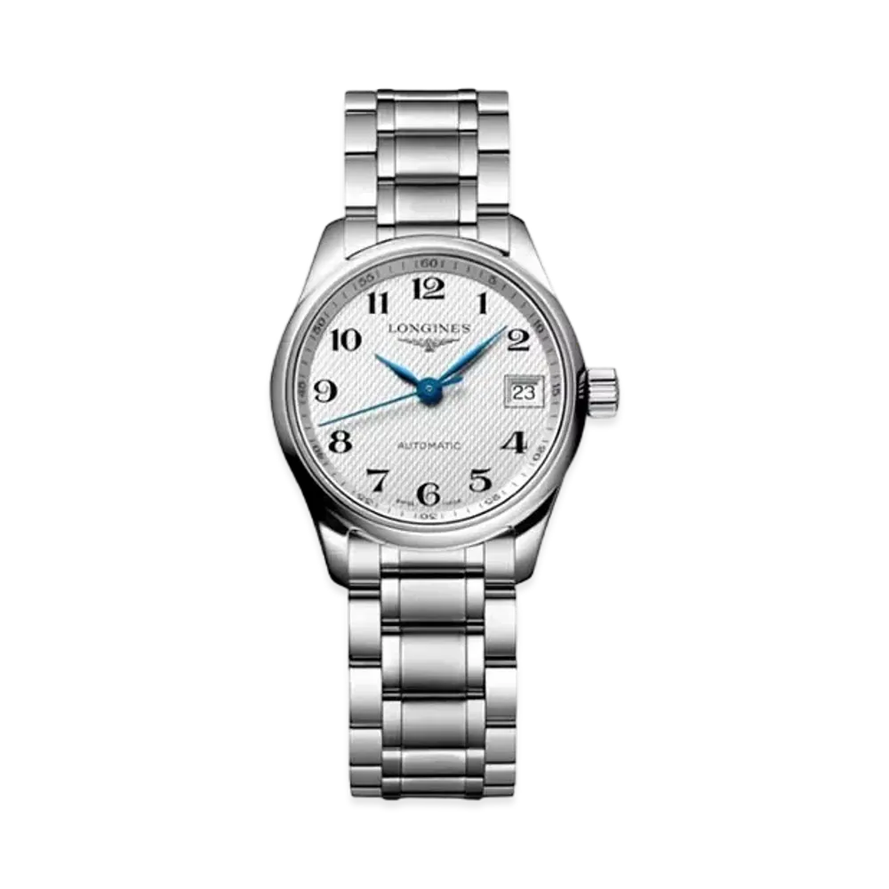 Longines Master Collection 25.50mm "Silver Barleycorn/Stainless Steel" L2.128.4.78.6