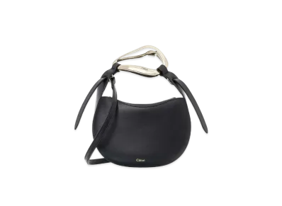 Chloe Kiss Small Bag In Small Grain Calfskin "Black"
