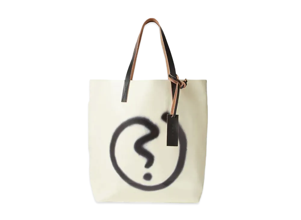 Marni North South Tribeca PVC Shopping Bag "Swirl Printed"