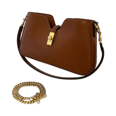 CELINE Capsule Bags Leather "Brown"