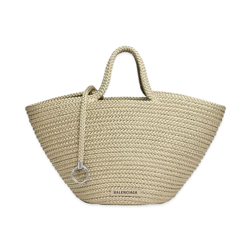 BALENCIAGA Ibiza Medium Basket With Strap "Beige"