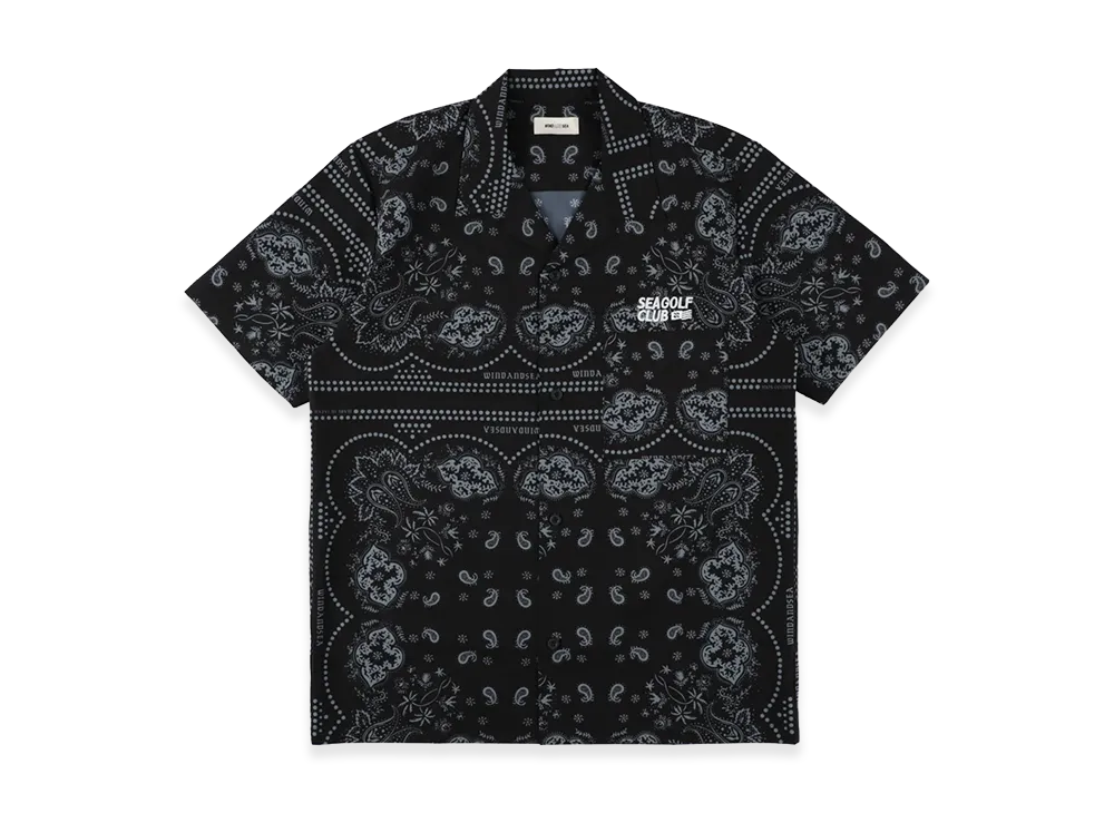 WIND AND SEA Golf H/S Shirt "Paisley"