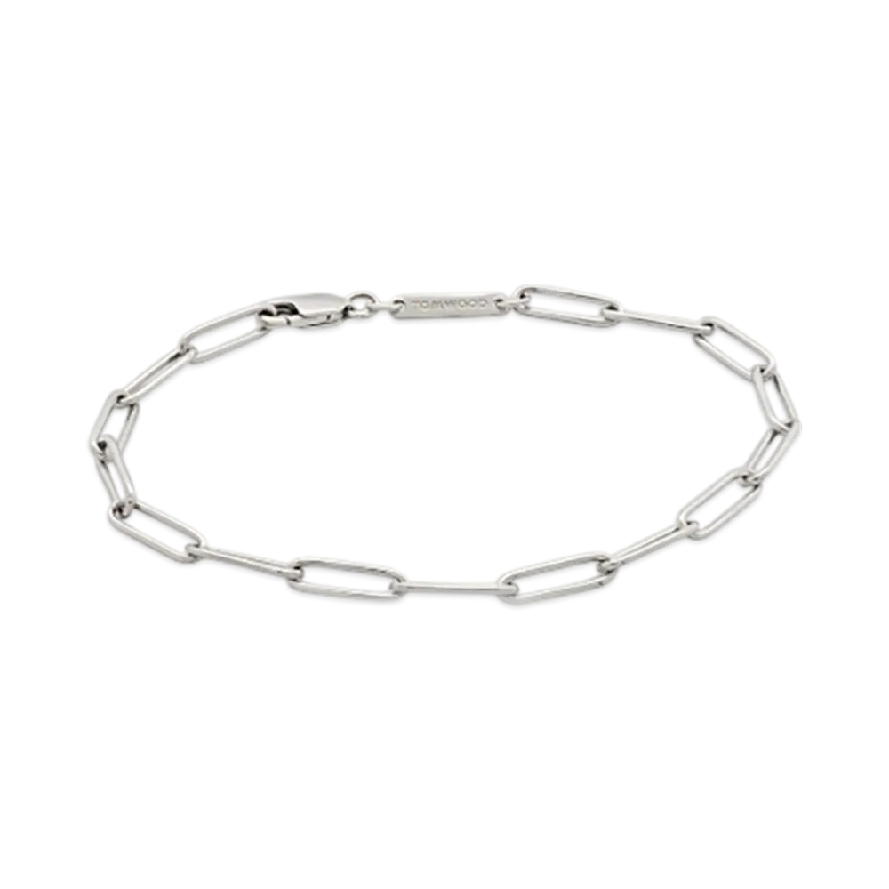 TOM WOOD Box Bracelet "Silver"
