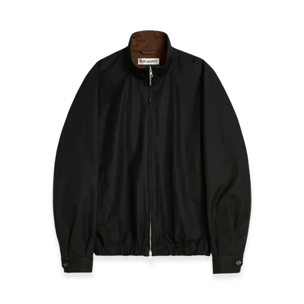 OUR LEGACY Casino Jacket "Tasteful Black Megatwist Twill"