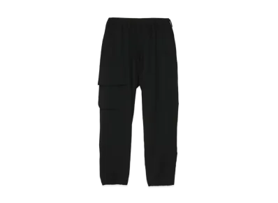 Yohji Yamamoto Pour Homme REGULATION W/GABARDINE RIB FLAP PANTS "Black"