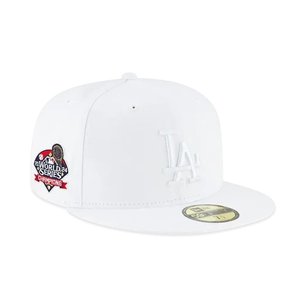 MLB Los Angeles Dodgers New Era 2024 World Series Champions 59FIFTY "White"