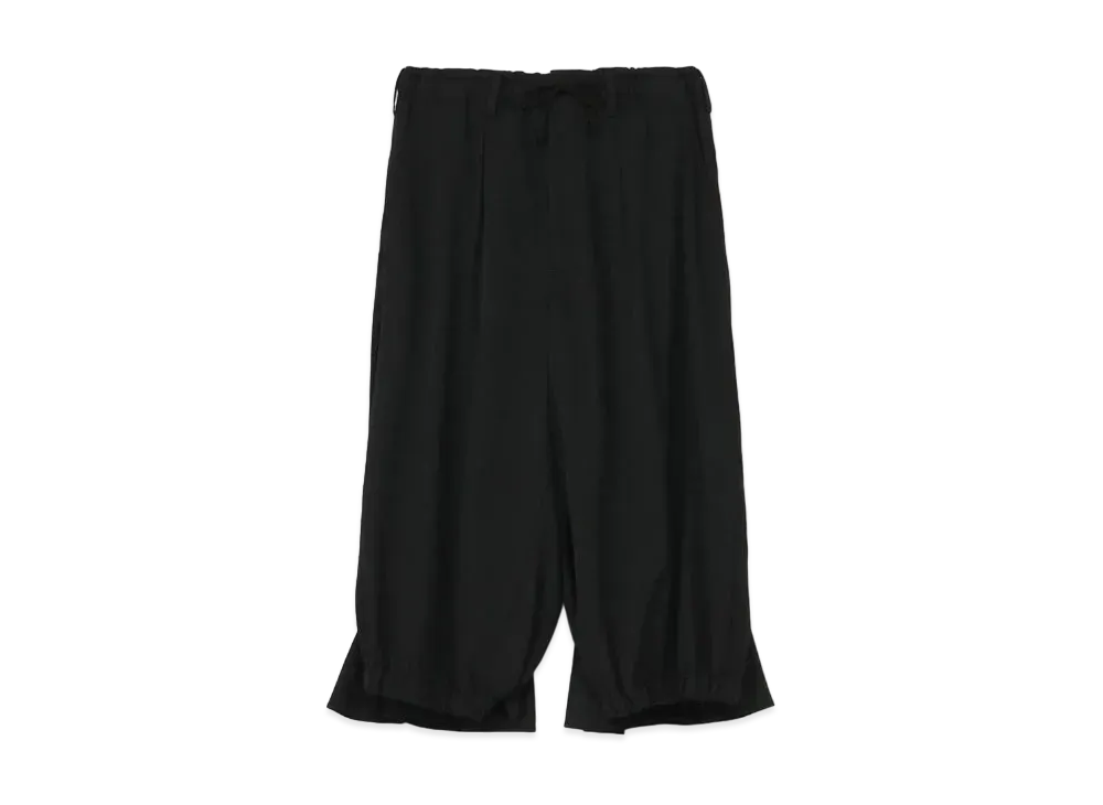Yohji Yamamoto Pour Homme REGULATION W/GABARDINE CROW PANTS "Black"