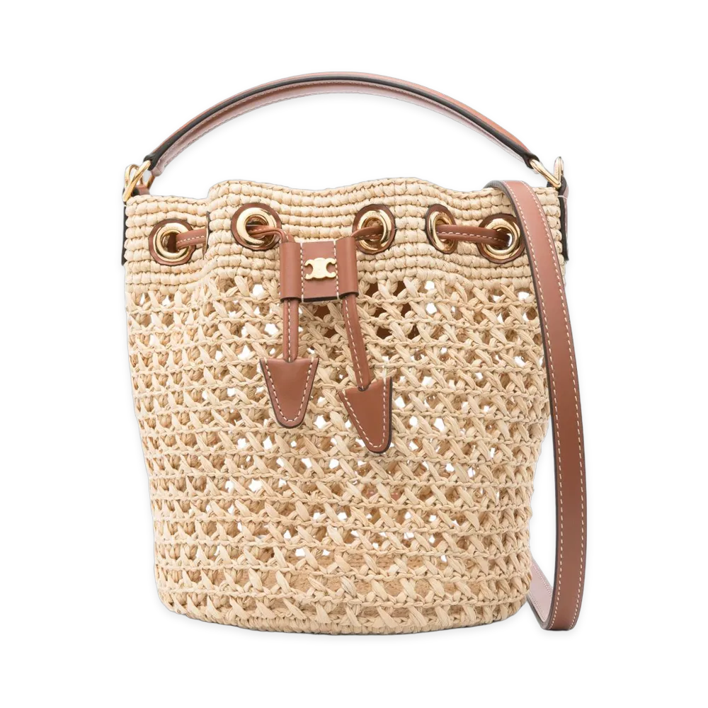 CELINE Women's Bags Leather "Beige"