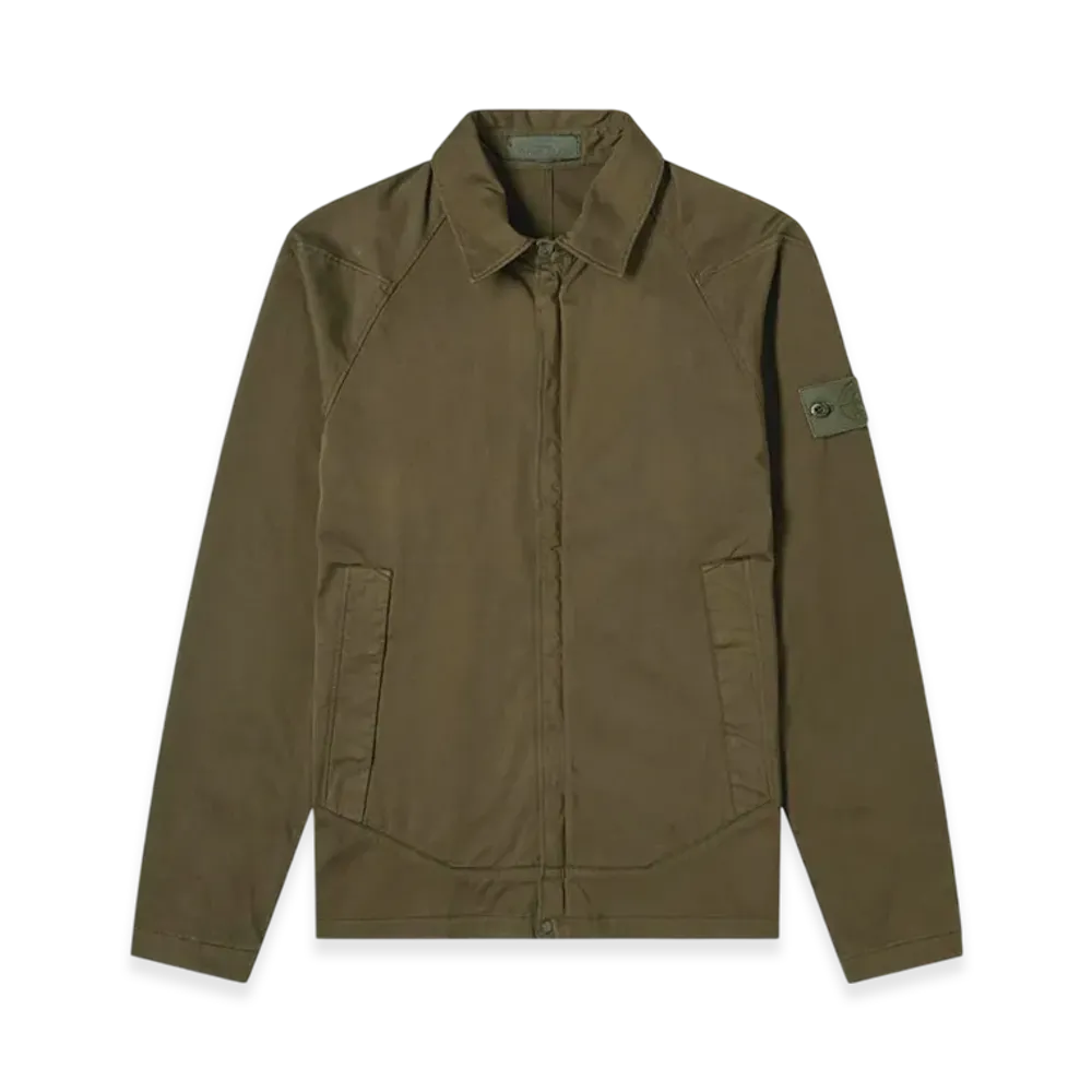 Stone Island 116F4 Ghost Piece Overshirt - 20FW "Military Green"