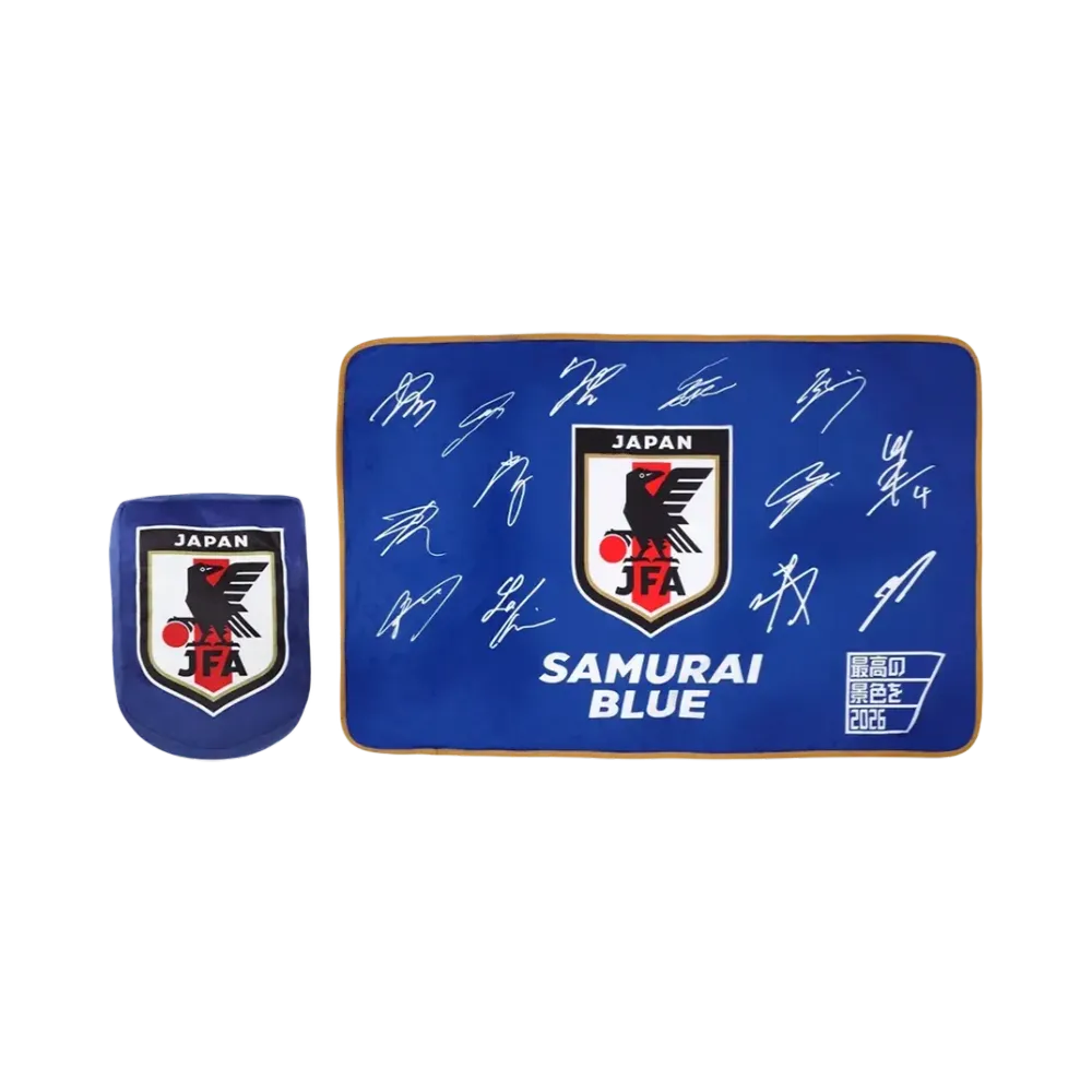 BANDAI "Ichiban Kuji" -Japan National Football Team ver. ~The Best View in 2026~- A Prize Autographed Summer Market in Emblem Cushion