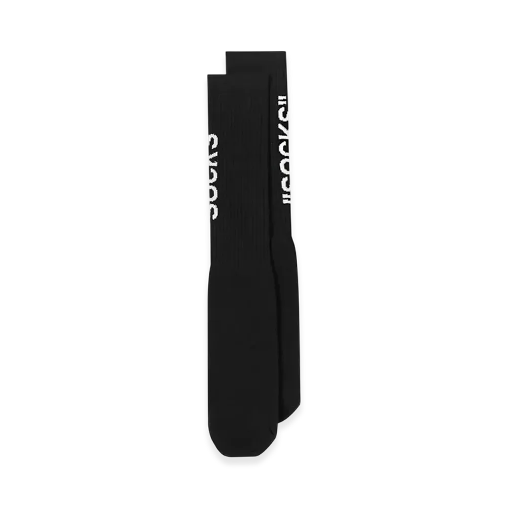Off-White Quote Socks "Black"