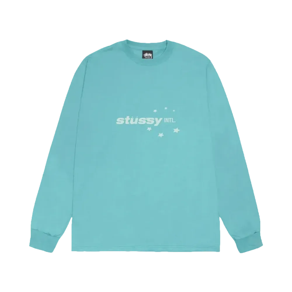 Stussy Star Sport LS Tee "Ocean"