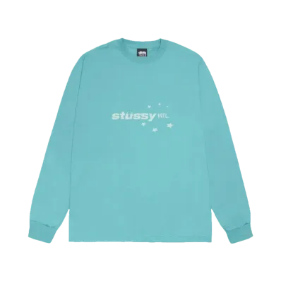 Stussy Star Sport LS Tee "Ocean"