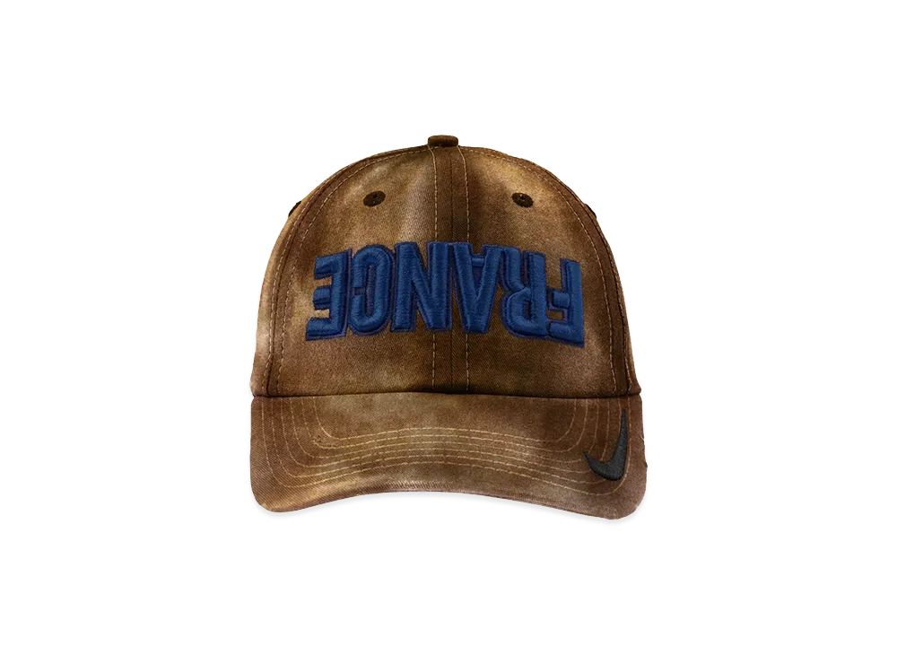 Travis Scott Cactus Jack x Nike France Distressed Total 90 Hat "Brown"