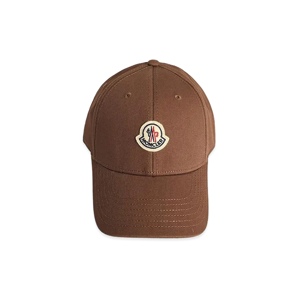 MONCLER Women's Cotton Cap "Brown"