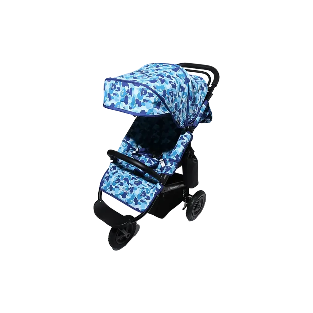 A BATHING APE x AIRBUGGY ABC Camo Stroller "Blue"
