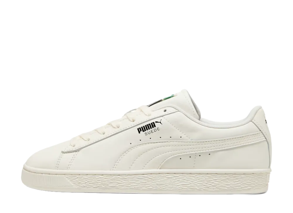Puma Suede "Warm White/Archive Green"