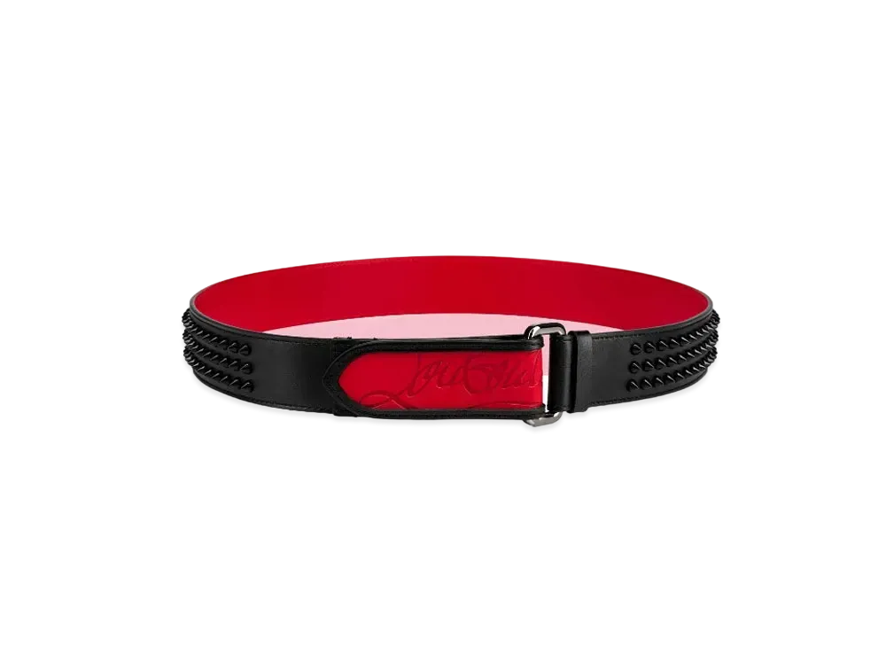 Christian Louboutin Loubi Belt "Black"
