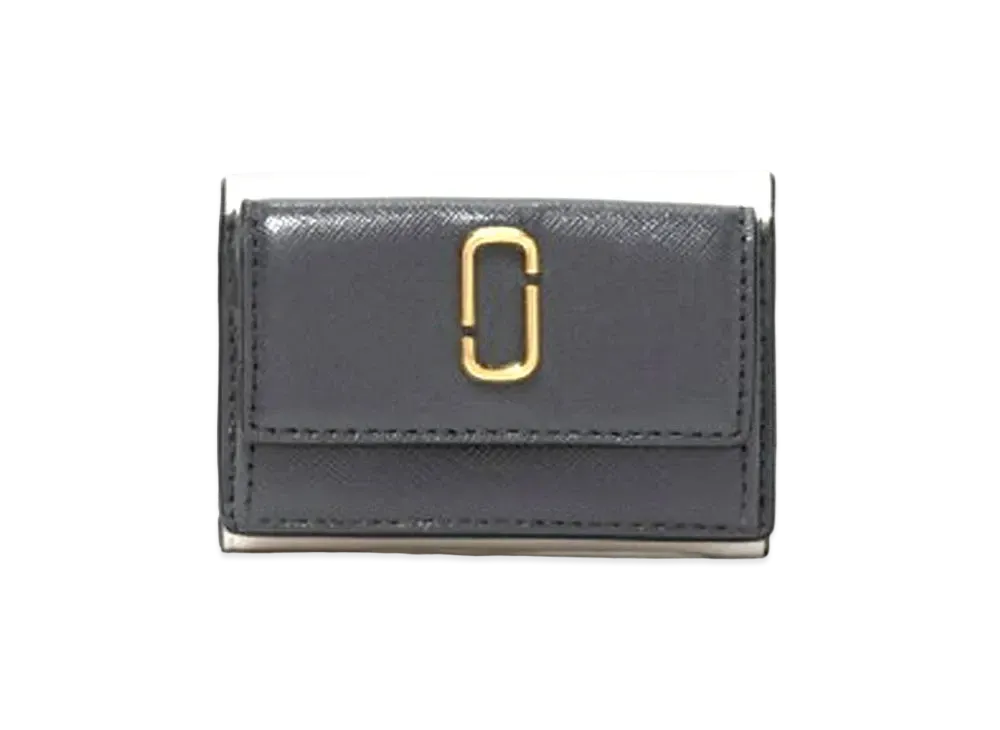 Marc Jacobs The Snapshot Mini Trifold "Cylinder Grey Multi"