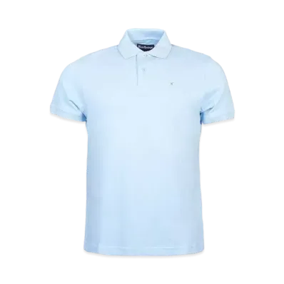 Barbour Logo Sport Polo Shirt "Sky"