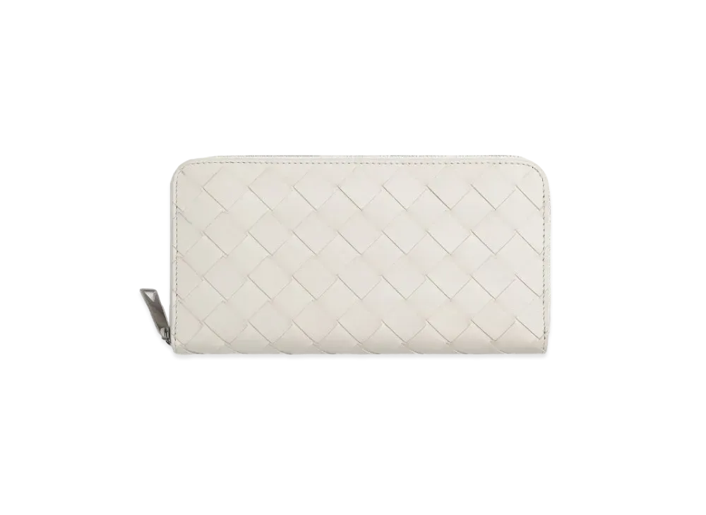 Bottega Veneta Zip Around Wallet "Mist"