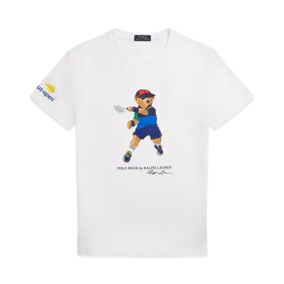 Polo Ralph Lauren US Open Polo Bear Jersey T-Shirt "White"
