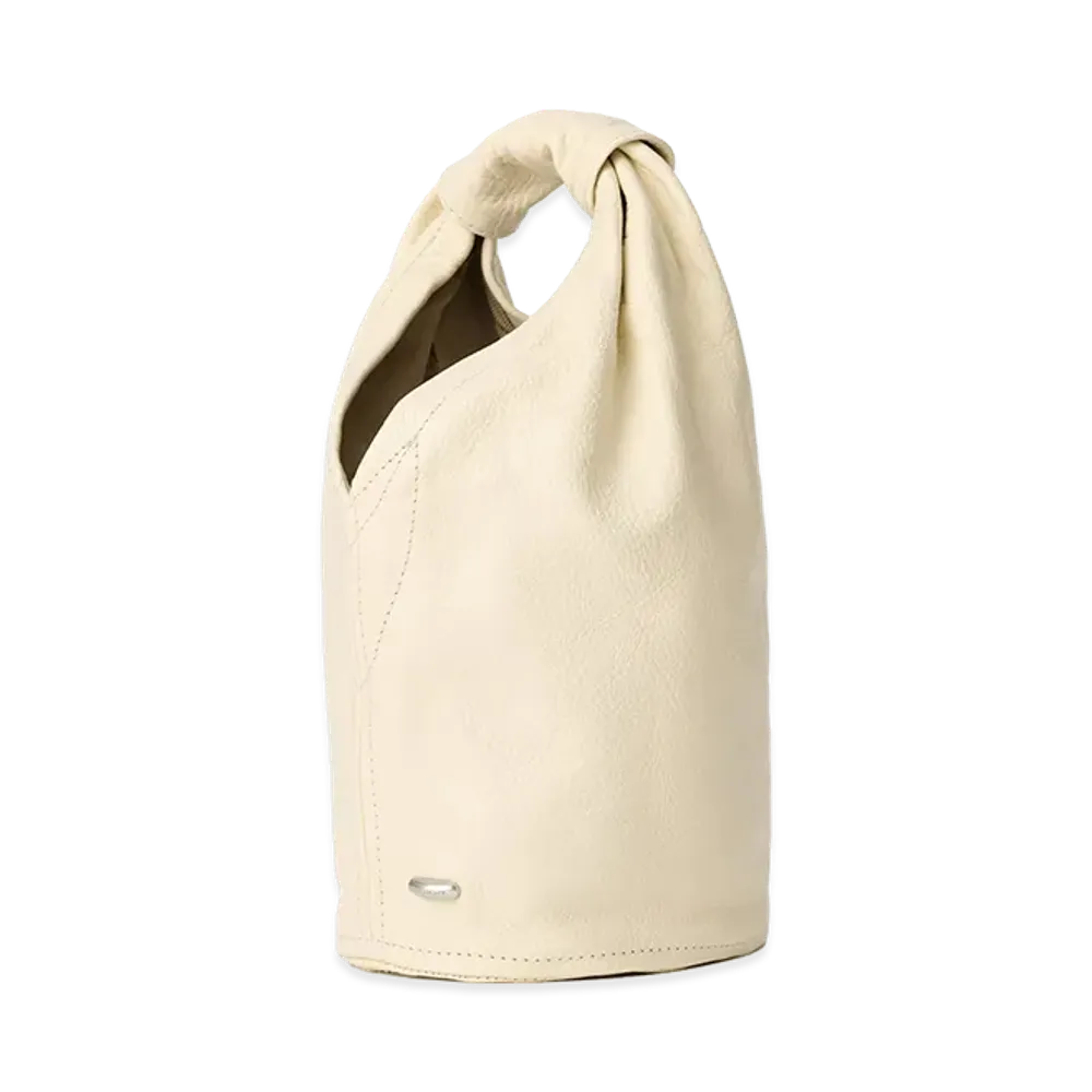 OUR LEGACY Women's Fofinho Drip Bag "Deep Ecru Leather"