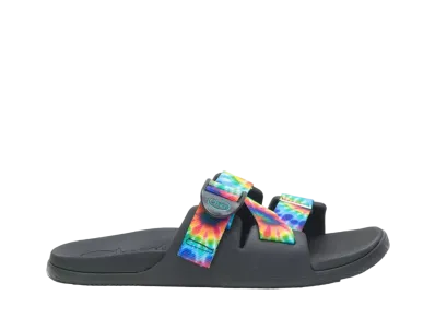 CHACO Women's Chillos Slide "Dark Tie Dye" 12365271