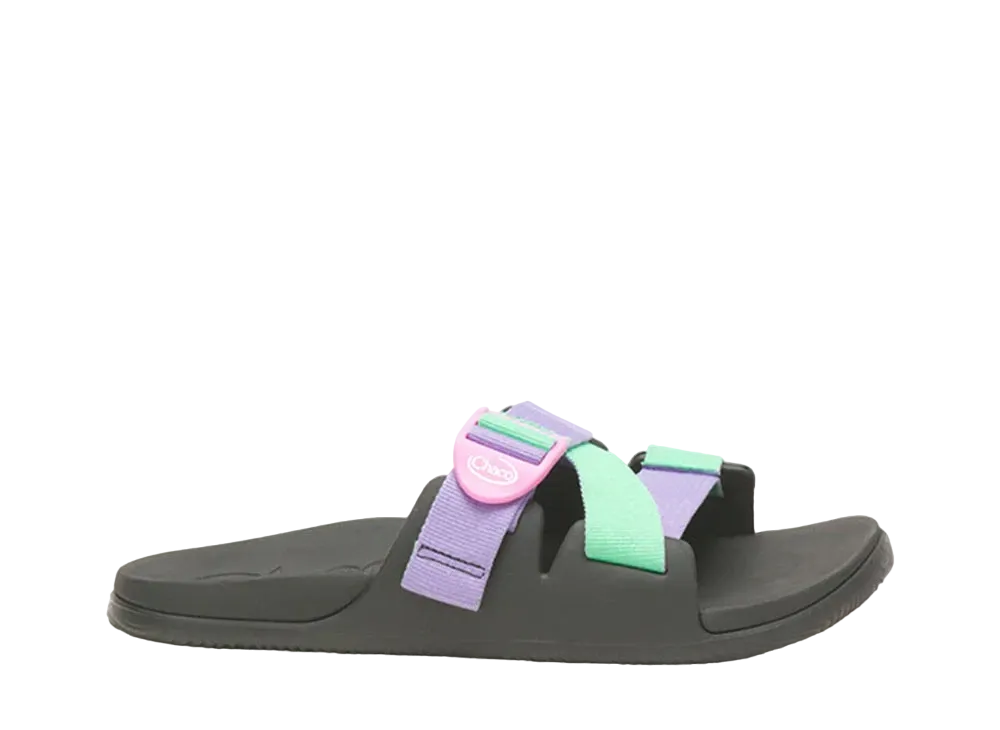 CHACO Women's Chillos Slide "Purple Green" 12365271