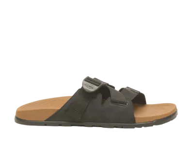 CHACO Lowdown Leather Slide "Black" 12366175