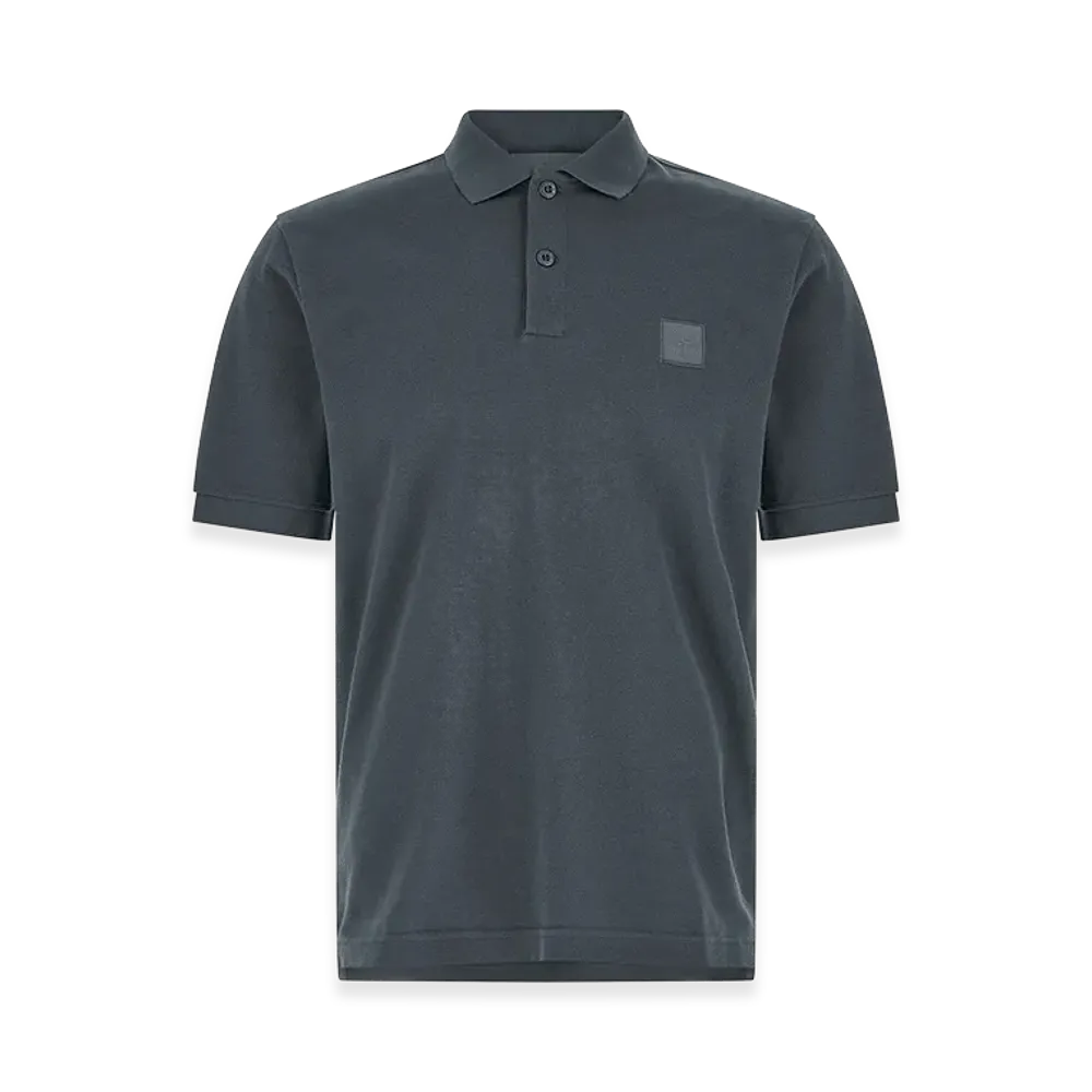 Stone Island 2200002 Compass Logo Polo Shirt "Blue"