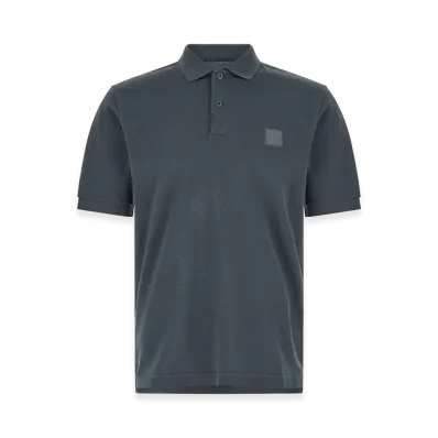Stone Island 2200002 Compass Logo Polo Shirt "Blue"
