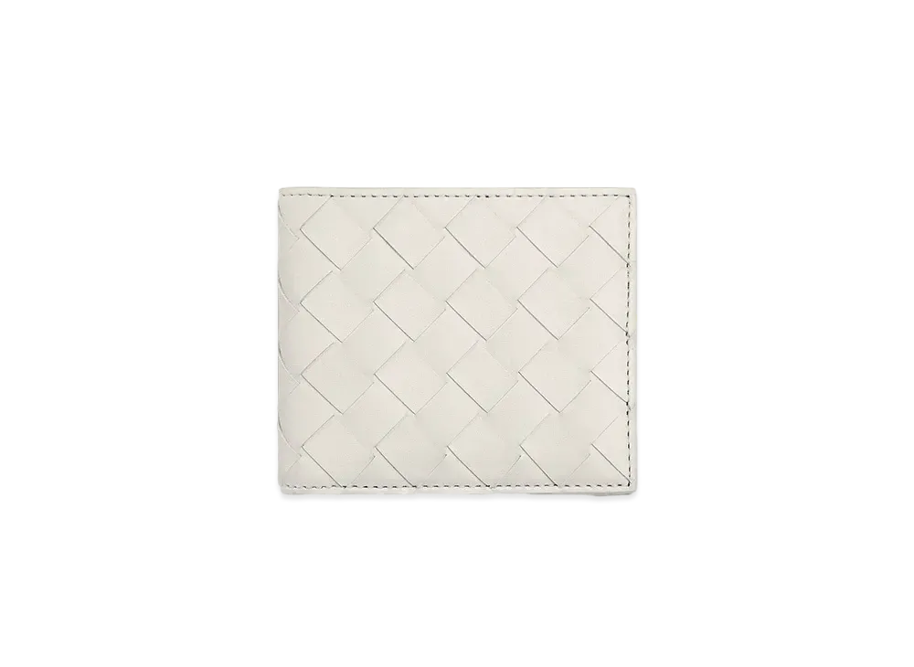 Bottega Veneta Bifold Wallet With Coin Purse "Mist Black"