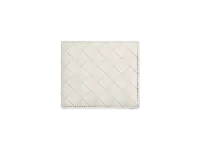 Bottega Veneta Bifold Wallet With Coin Purse "Mist Black"