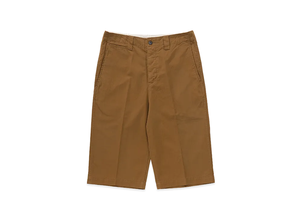 visvim Wide Chino Shorts "LT.Brown"