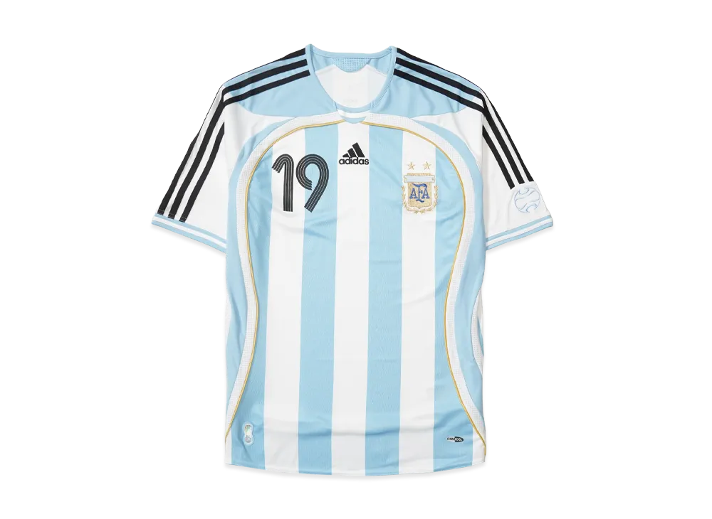 adidas Argentina Home Jersey 2006 Messi "White"