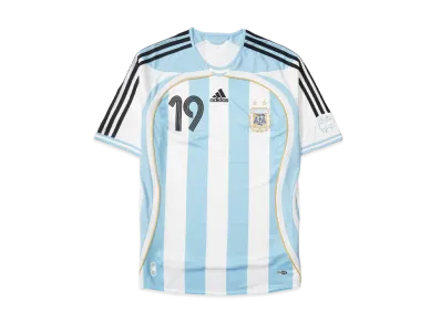 adidas Argentina Home Jersey 2006 Messi "White"