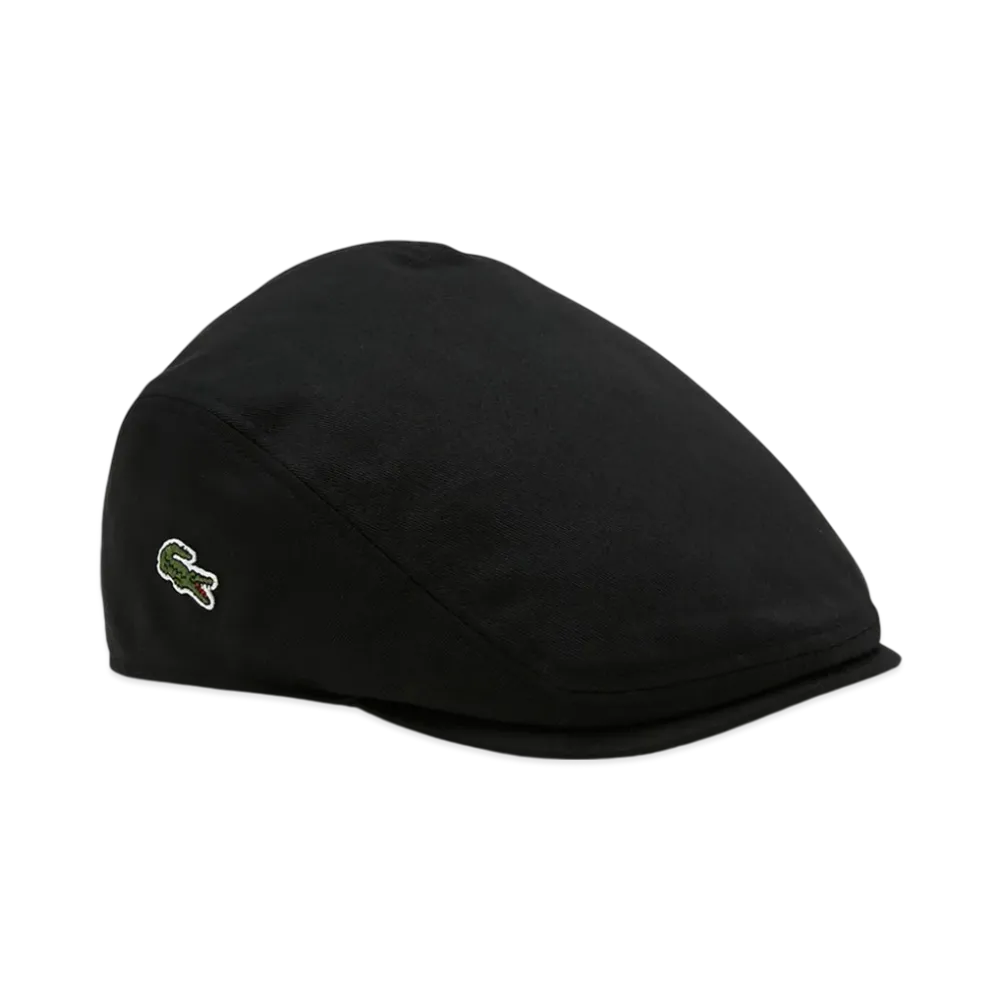 LACOSTE Basic Cotton Hunting Cap "Black"