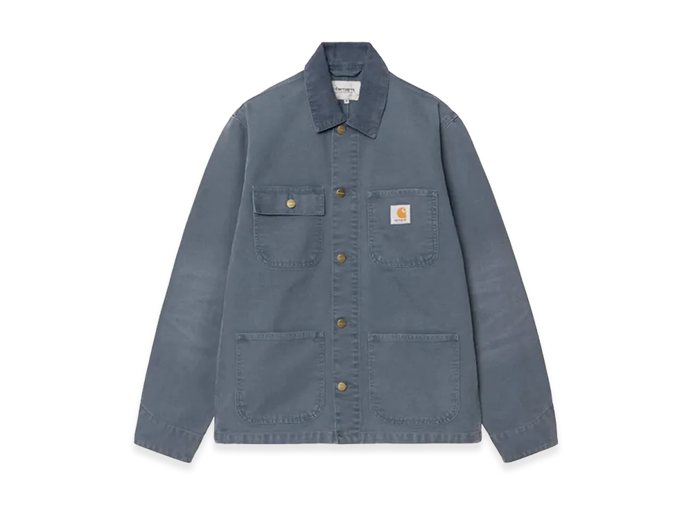 Carhartt WIP Michigan Coat "Dusky Blue/Dusky Blue(Stone Canvas)"