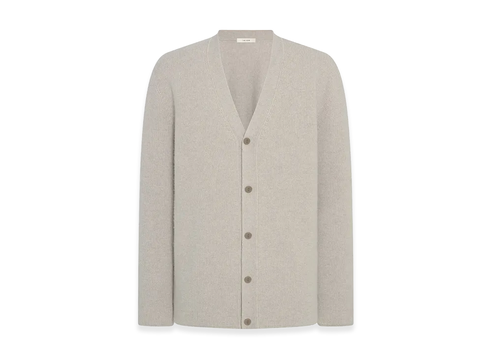 The Row Timbu Cashmere Cardigan "Ice"