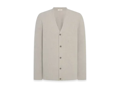 The Row Timbu Cashmere Cardigan "Ice"