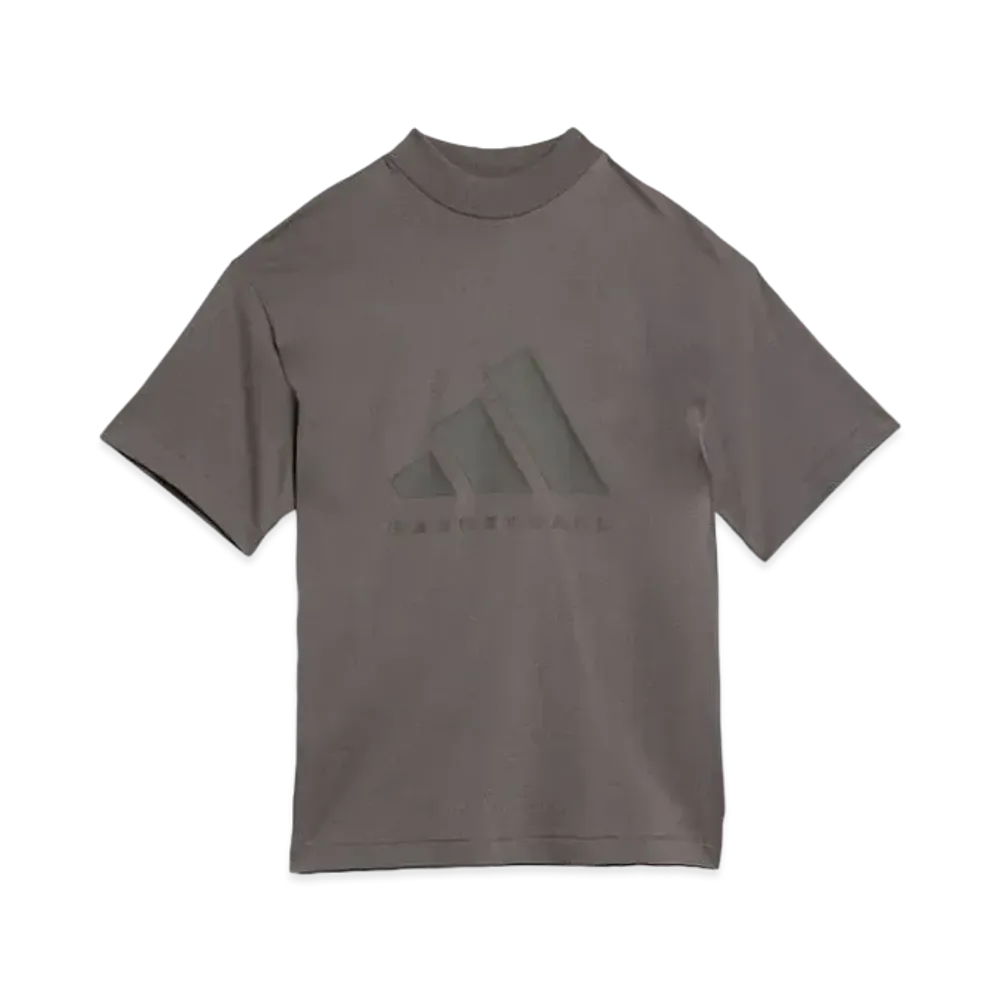 adidas Basketball 001 TEE "Charcoal"