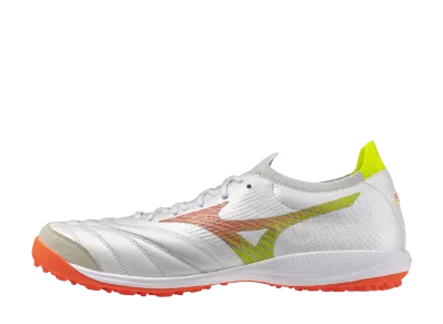 Mizuno Morelia Neo Sala β Japan TF "Super White Pearl/Orange/Yellow"