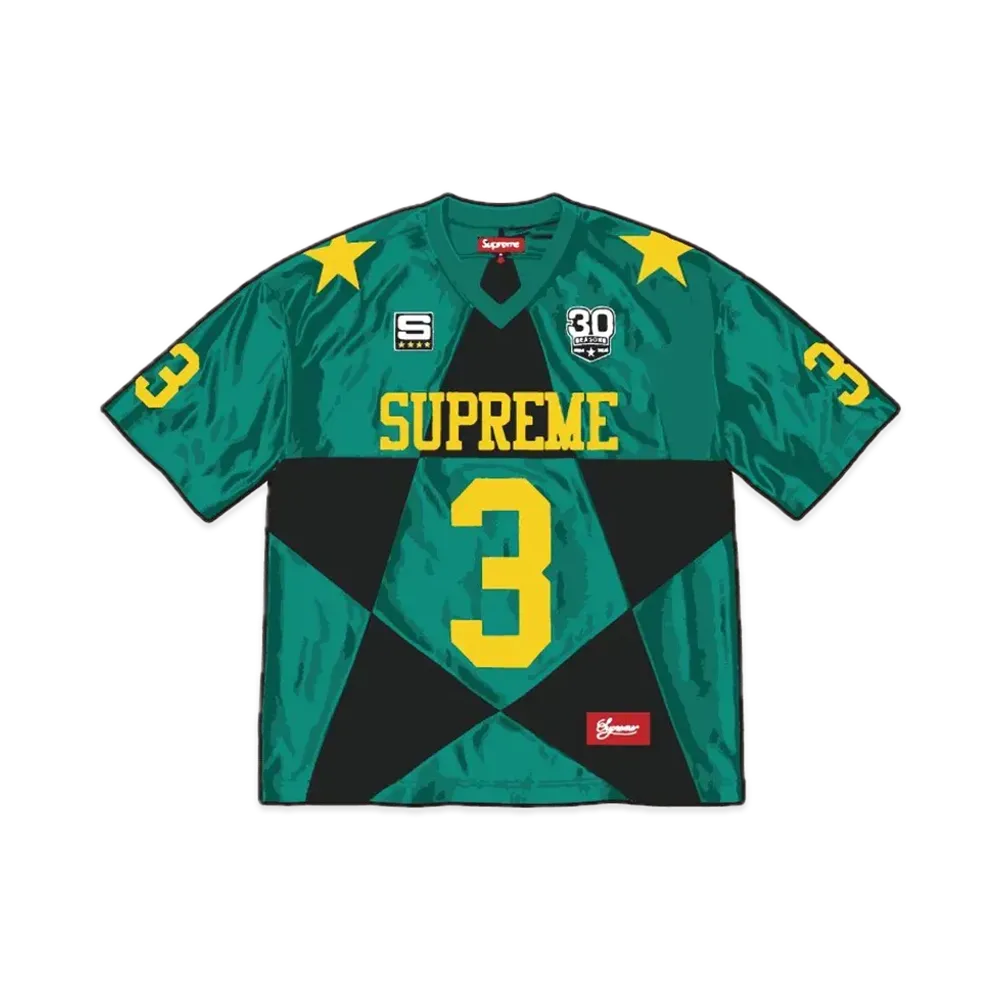 Supreme Star Football Jersey "Dark Green"