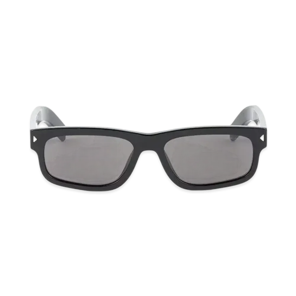 PRADA Sunglasses with The Iconic Metal Plaque "Lenses Ardesia Crist"