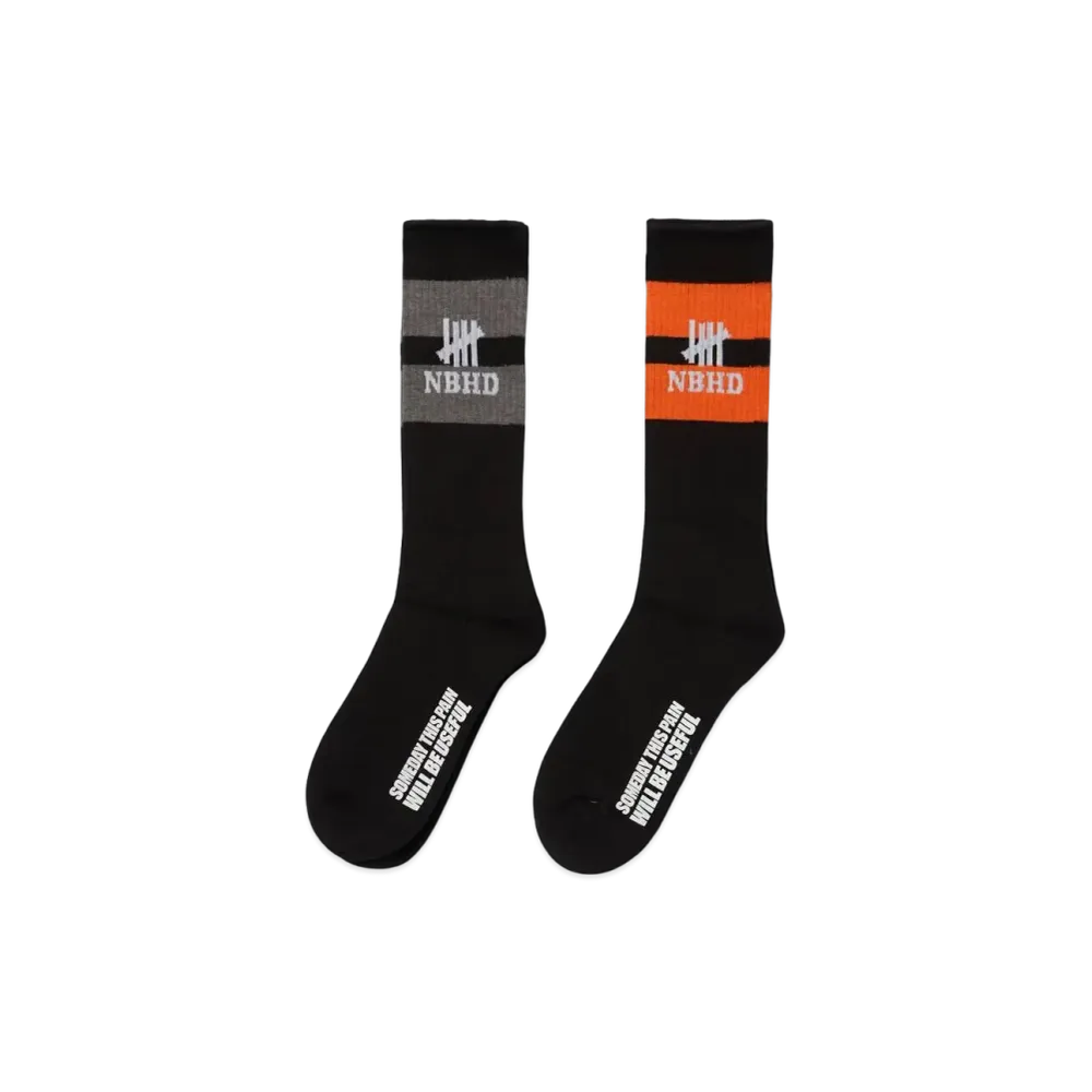 NEIGHBORHOOD UNDEFEATED NHUF 2PAC / CA-SOCKS "Black"